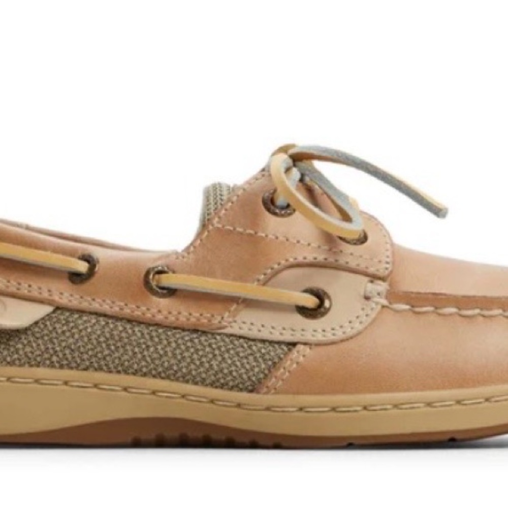 Sperry Women's Tan Loafers/Boat Shoes, Size 8.5 Narrow. Classic
